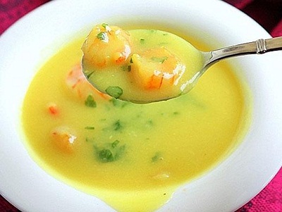 Картофельный суп пюре