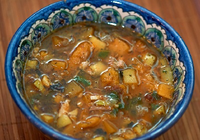 Мясной суп с картофелем